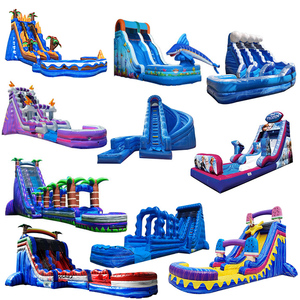 Tobogán Inflable Gigante de PVC para Niños, Castillo Inflable, Tobogán Seco, Tobogán Acuático - Product Image 6
