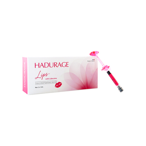 Hadurage 2x1ml Red Lip Filler <span class=keywords><strong>Injection</strong></span> - Formule professionnelle à l'<span class=keywords><strong>acide</strong></span> <span class=keywords><strong>hyaluronique</strong></span> pour des lèvres pulpeuses et brillantes de couleur rouge - Product Image 2