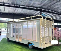 Kiosque de nourriture mobile Chariot de nourriture chinoise Camion de vente de nourriture à vendre Europe Kiosque de bar à jus Caravane de restaurant