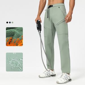 Vente en gros bon marché Joggers pour hommes Pantalons de travail rembourrés et épais Sports d'alpinisme de plein air Joggers décontractés - Product Image 1