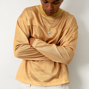 เสื้อทีมฟุตบอลสตรีทผ้าเจอร์ซีย์ผ้าตาข่ายกีฬาออกแบบได้ตามต้องการ - Product Image 1