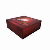 Caja de Regalo de Papel Hecha a Mano OEM/ODM con Pantalla LCD TFT de 4/4.5/5/7/10.1 Pulgadas, Diseño Personalizable con Flores de Rosa