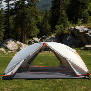 Tenda <span class=keywords><strong>da</strong></span> <span class=keywords><strong>Campeggio</strong></span> <span class=keywords><strong>per</strong></span> 2 Persone, Quattro Stagioni, Doppio Strato, Impermeabile 3000mm+, Leggera con Pali in Alluminio <span class=keywords><strong>per</strong></span> Escursioni all'Aperto - Product Image 5
