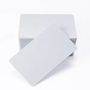 Fabriek Prijs Bedrukking Hoge Kwaliteit Plain Gelamineerd Plastic Witte Kaarten Inkjet Pvc Blanco Kaart Pvc Kaart Voor Epson L805