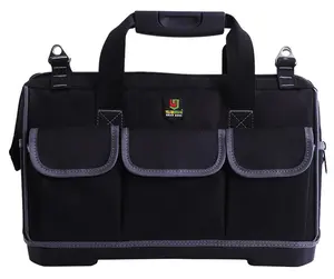 Delux d102c — sac à outils pour électricien, résistant, grand compartiment, ceinture, accessoire pour la taille, offre spéciale