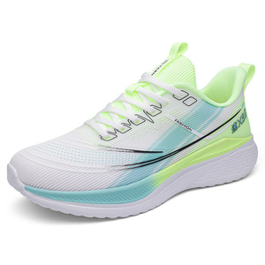 Chaussures de course en maille pour hommes, légères, respirantes, avec semelle extérieure en caoutchouc amorti, chaussures de sport - Product Image 5