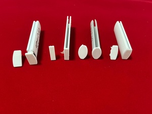 Thanh phẳng của cửa sổ con lăn Rèm Rèm Venetian Thành phần nắp cuối của con lăn phần Mù nắp cuối cho đường sắt dưới cùng - Product Image 4