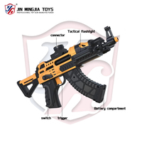 Pistolas de Juguete Eléctricas AKM Jel Splash Blash MP5 para Balas Blandas, Juego de Disparos al Aire Libre, Juguete Electrónico de Plástico, Idea de Regalo