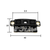 Module de caméra USB à double objectif SC2356 avec capteur CMOS 2MP 1080P, module de caméra binoculaire 3D TOF avec UART pour la navigation robotique