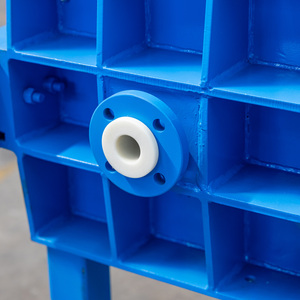 Presse à filtre à plaques et à cadres en nylon à haute efficacité avec feutre filtrant pour la filtration des liquides industriels - Product Image 6