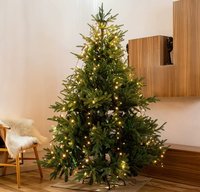 Hängende Weihnachtsstern-Lichterkette mit Mehrfarbiger Wasserfall-LED-Beleuchtung für Fenster, Zimmer, Festliche Dekoration und Atmosphärische Beleuchtung
