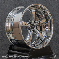 Rines VSKF de 2 y 3 Piezas Forjados para Nissan GTR R32 R33 R34 Toyota Supra Lexus LC500 de 18, 19 y 20 Pulgadas, Aleación 5x114.3