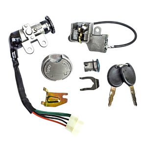 Accessoires de moto et scooter : Ensemble complet de verrous pour véhicule, verrou de siège pour scooter électrique, verrou d'allumage compatible avec le kit de verrous GY6 50 - Product Image 4