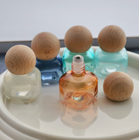 Petit flacon roll-on vide rechargeable pour parfum, huiles essentielles, eau de toilette, liquide anti-moustiques, application topique