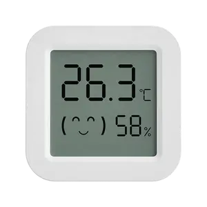 Tuya Zigbee Smart Temperature and Humidity Sensor Indoor Room LCD Digital Display