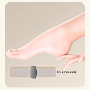 Lima Eléctrica Recargable LM para Pies, Removedor de Callos y Piel Muerta, Exfoliante con Mango de Plástico para Uso Doméstico, Cuidado de Pies Secos y Agrietados - Product Image 2