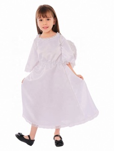 Eleganti Costumi da Angelo per Bambine, Abito Bianco con Ali per Spettacoli e Halloween, Vestiti per Cosplay - Product Image 2