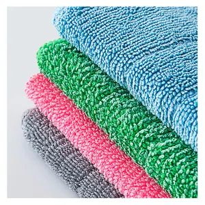 Factory Wholesale OEM Looped Plush Knitted Polyester Microfiber Twist Fabric