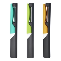Éplucheur de légumes portable 2 en 1, style stylo, couteau à éplucher les fruits pliable multifonctionnel, éplucheur manuel antidérapant, gadget de cuisine
