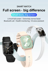 Reloj Inteligente 2023 Nuevo Modelo KT65 con Cargador Inalámbrico para Reloj, <span class=keywords><strong>Airpods</strong></span>, Teléfonos Móviles, Asistente de Voz IA - Product Image 2