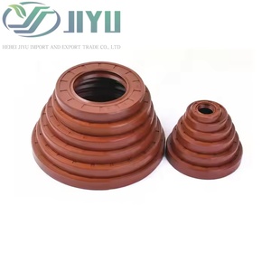 ซีลปากน้ำมัน NBR แบบสองปากวัดคู่ทนต่อการสึกหรอสไตล์โครงกระดูกผู้ผลิตจาก TC Seal - Product Image 1