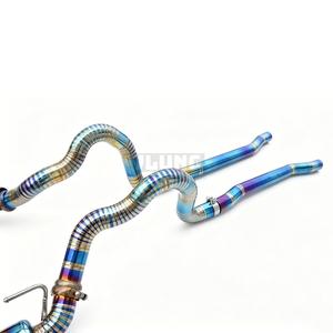 ท่อไอเสียไทเทเนียมน้ำหนักเบาสำหรับฟอร์ดมัสแตงรุ่นที่ 5 เครื่องยนต์ <span class=keywords><strong>5.0</strong></span> ปี 2010-2014 ระบบวาล์วทรอนิกส์แบบ Catback พร้อมรีโมทคอนโทรล - Product Image 6