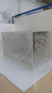 Table de mariage de luxe LED en acrylique, Table pour la mariée et le marié, sculpture - Product Image 2