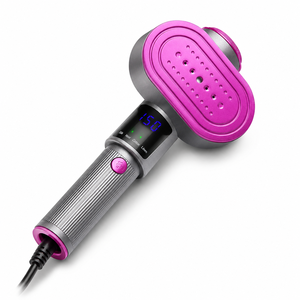 1200W Portable Handheld Garment <b>Steamer</b> with Digital Temperature Display 90°Rotating Head Dry Wet Ironing Travel Steam Iron - Product Image 4