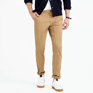 Новый товар, мужские повседневные облегающие брюки-скинни из хлопчатобумажной ткани