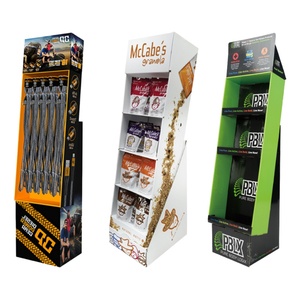 ชั้นวางแสดงสินค้าอิเล็กทรอนิกส์แบบตั้งพื้นพร้อมตะขอแขวน  ชั้นวางแสดงสายดาต้าแบบตั้งพื้น  ชั้นวางแสดงสินค้าแบบตั้งพื้น - Product Image 3