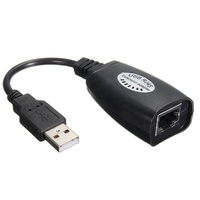 Adaptateur d'extension USB vers RJ45 Xput, prend en charge les câbles Cat5, Cat5e, Cat6, longueur de transmission maximale de 150 pieds