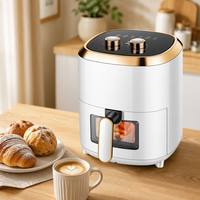 Kit de Cuisson Professionnel : Friteuse à Air 1200 Watts avec Pot Amovible de 3,2 Litres – Qualité Export, Boîte d'Emballage