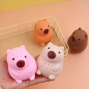 Jouets de bain pour enfants : Éponge Capybara aquatique, jouets d'été à presser pour le bain et le soulagement du stress - Product Image 3