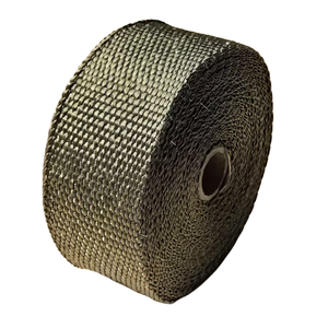 Başlık boru başlığı <span class=keywords><strong>Wrap</strong></span> bant ürün için titanyum bazalt fiberglas egzoz ısı sarma bezi - Product Image 1