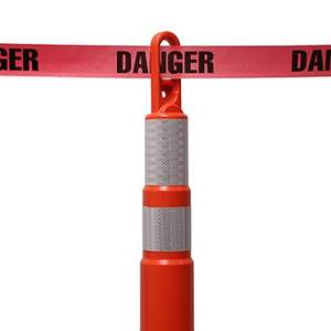 Ruban de sécurité renforcé en PE haute résistance pour travaux routiers, meilleur prix - Product Image 5