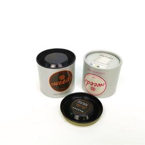 Custom Design Recyclable <b>Food</b> Grade Loose Tea Capsule Kraft Cardboard Cylinder Packaging Protein Powder Paper Tube <b>Container</b> - Product Image 2