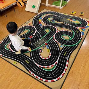 <span class=keywords><strong>Tapis</strong></span> de sol pour enfants - <span class=keywords><strong>Tapis</strong></span> de jeu en <span class=keywords><strong>caoutchouc</strong></span> antidérapant pour <span class=keywords><strong>voiture</strong></span>, circulation routière, pour enfants - Product Image 2