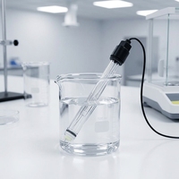 Testeur de pH à électrode en verre haute température certifié CE, capteur de pH RS485, détecteur de pH industriel personnalisable