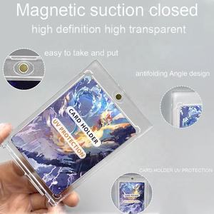   Porta Tarjetas Magnéticas Transparente UV de Alta Calidad, Resistente, 35 PT, Accesorio para Juegos de Mesa, para TCG y Yugioh - Product Image 3