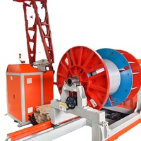 Machine d'enroulement automatique industrielle pour tiges d'aluminium, haute vitesse 150 m/min