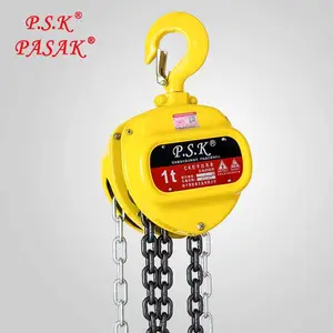 Hot Selling Price Grade VD Type G80 Load Chain Lifting Manul Chain Hoist Chain Block For Construction