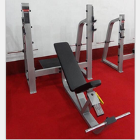 Banc de musculation multifonctionnel en métal durable pour la salle de sport, banc de musculation pour exercices de fitness