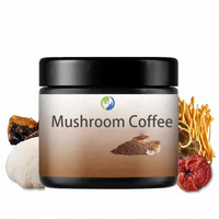 Ausreson Promotion Café aux Champignons 10-en-1 Shilajit Crinière de Lion Reishi Supplément Marque Privée 98% Naturel Poudre de Café aux Champignons