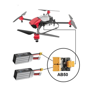โมดูลแบตเตอรี่คู่แบบขนาน 5V-60V รุ่น AB50, ตัวรวมแบตเตอรี่สำหรับสวิตช์แบตเตอรี่คู่และการขยาย K74 - Product Image 5