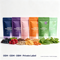 Gummies sans sucre SYC pour la gestion du poids avec mélatonine et L-théanine pour favoriser le sommeil et améliorer la mémoire, 60 unités