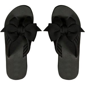 FOXA Women's <b>Bow</b> Knot Flip Flops Open Toe Comfortable Summer <b>Sandals</b> - Product Image 1