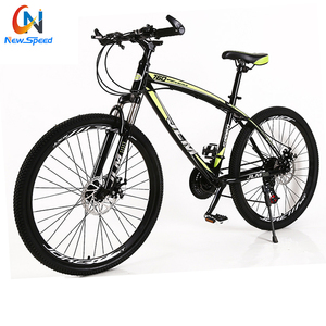 Bicicleta de Montaña Newspeed Económica de Aluminio y Acero con Horquilla de Disco, 21 Velocidades, Suspensión, Capacidad de Carga de 150 kg, 28 Pulgadas, 1 Montaña - Product Image 5