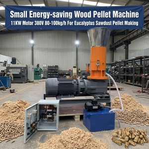 Máquina Pequeña para Producción <span class=keywords><strong>de</strong></span> <span class=keywords><strong>Pellets</strong></span> <span class=keywords><strong>de</strong></span> <span class=keywords><strong>Madera</strong></span> <span class=keywords><strong>de</strong></span> Bajo Consumo con Motor <span class=keywords><strong>de</strong></span> 11KW, 380V, Capacidad <span class=keywords><strong>de</strong></span> 80-100kg/h para Fabricación <span class=keywords><strong>de</strong></span> <span class=keywords><strong>Pellets</strong></span> <span class=keywords><strong>de</strong></span> Aserrín <span class=keywords><strong>de</strong></span> Eucalipto - Product Image 1