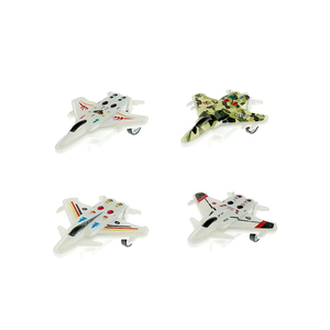 Auto Giocattolo a Forma di Aereo per Bambini, Modellino a Frizione, Piccole Macchinine Giocattolo per Bambini 65MM, Uovo Sorpresa in Capsule - Product Image 3