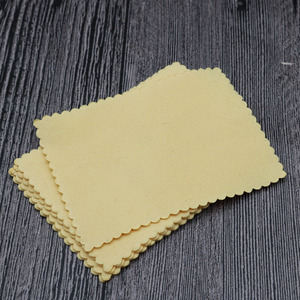 En gros imprimé personnalisé meilleur anti-ternissure argent <span class=keywords><strong>or</strong></span> bijoux nettoyage chiffon de polissage en vrac Avec Logo - Product Image 1